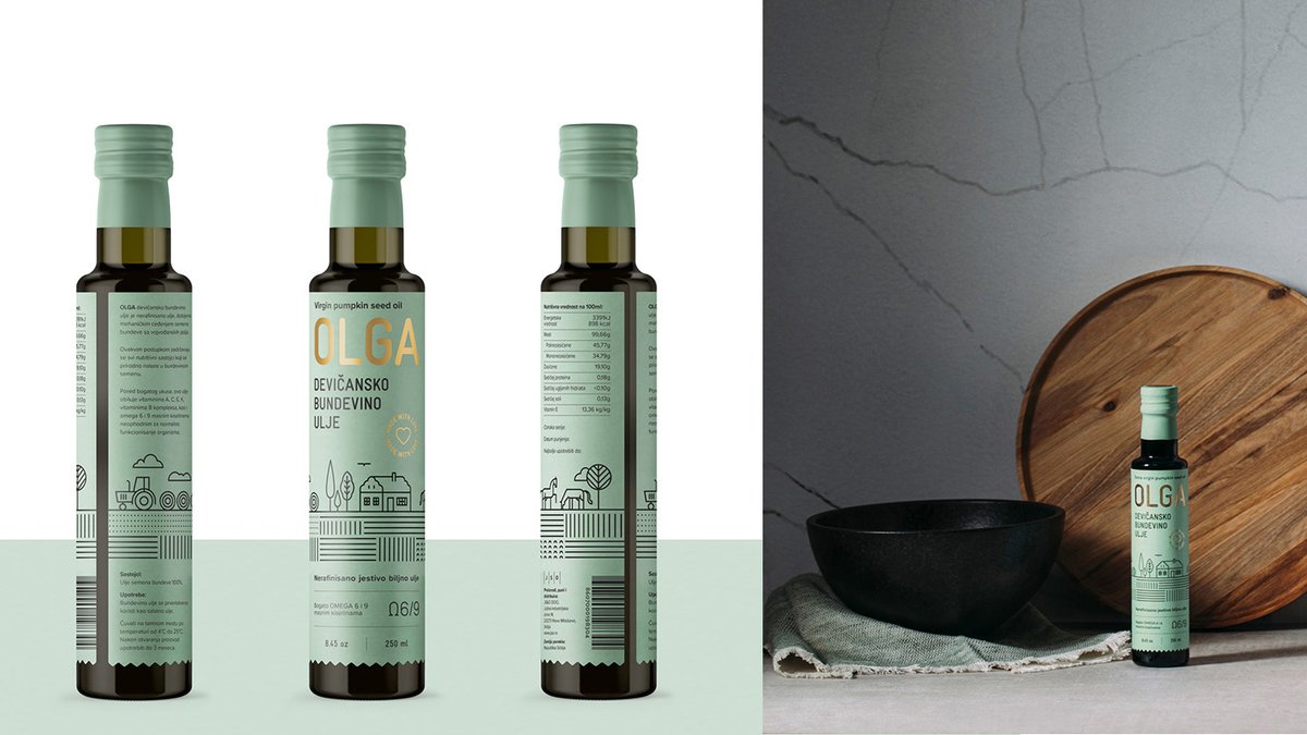 (餐飲)OLGA南瓜籽油品牌包裝vi設(shè)計(jì)欣賞 (餐飲)OLGA南瓜籽油品牌包裝vi設(shè)計(jì)欣賞,vi設(shè)計(jì),包裝vi設(shè)計(jì),餐飲品牌vi設(shè)計(jì),餐飲vi設(shè)計(jì),品牌包裝vi設(shè)計(jì),品牌vi設(shè)計(jì),vi品牌策劃,深圳vi設(shè)計(jì),左右格局