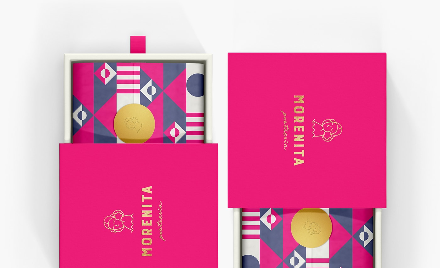 Morenita 經典墨西哥糕點食品VI設計——個性化的品牌包裝形象，食品VI設計，食品包裝設計，高端VI設計，深圳VI設計，左右格局