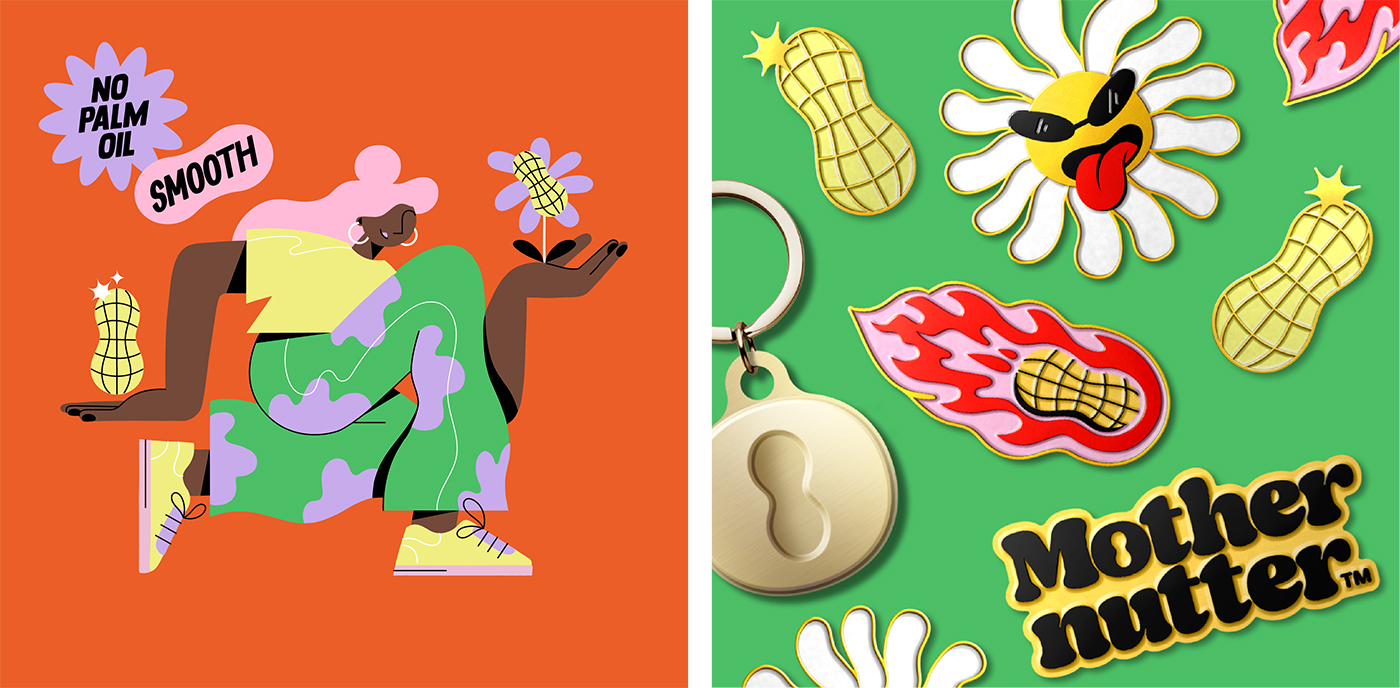 品牌包裝設計:Mothernutter品牌通過有趣的包裝帶動年輕消費者的心 品牌包裝設計:Mothernutter品牌通過有趣的包裝帶動年輕消費者的心