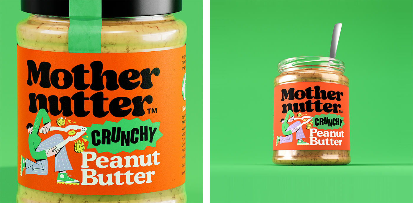 品牌包裝設計:Mothernutter品牌通過有趣的包裝帶動年輕消費者的心 品牌包裝設計:Mothernutter品牌通過有趣的包裝帶動年輕消費者的心