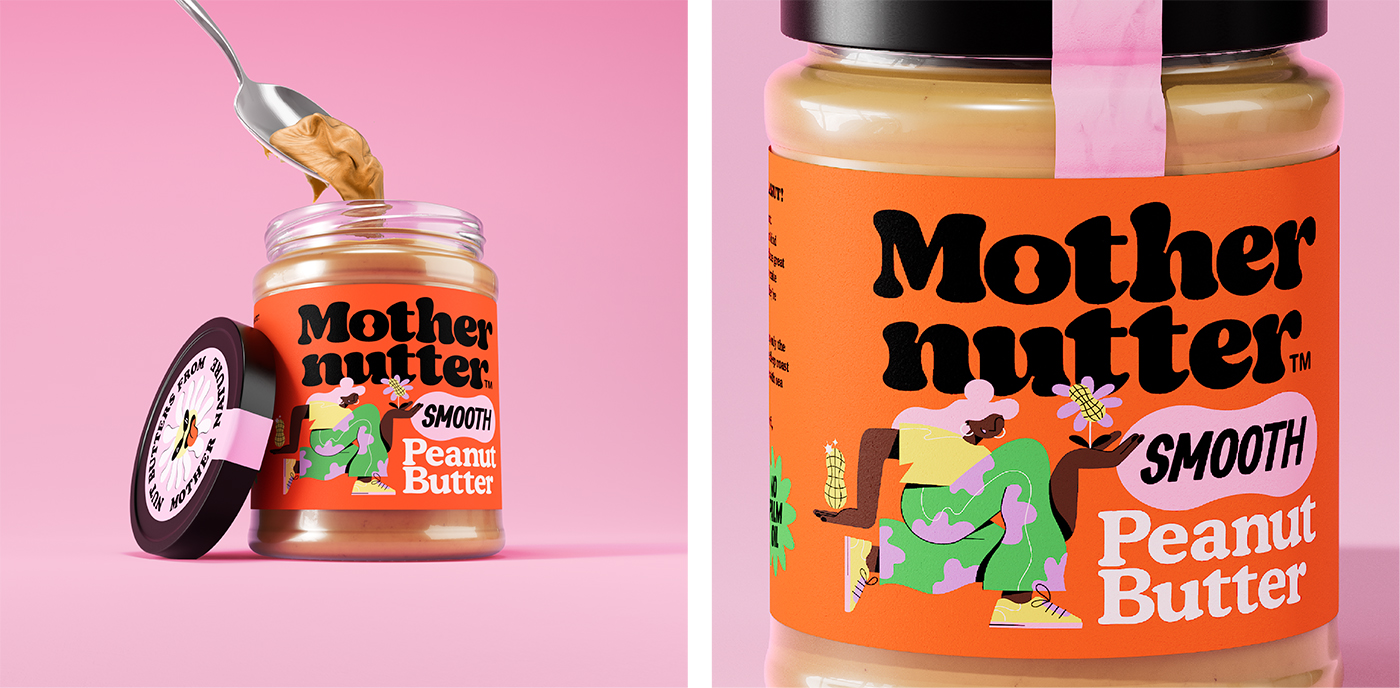品牌包裝設計:Mothernutter品牌通過有趣的包裝帶動年輕消費者的心 品牌包裝設計:Mothernutter品牌通過有趣的包裝帶動年輕消費者的心